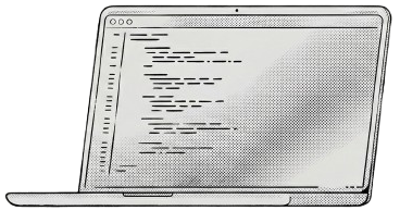 Laptop illustration