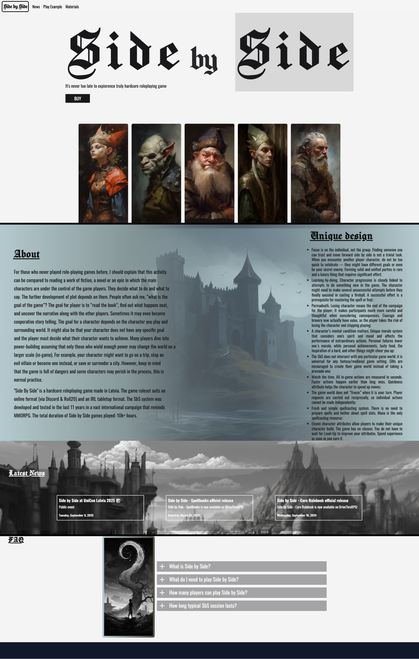 Homepage